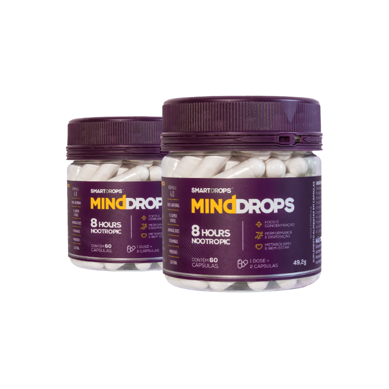 Kit 2 MindDrops | 120 Cápsulas