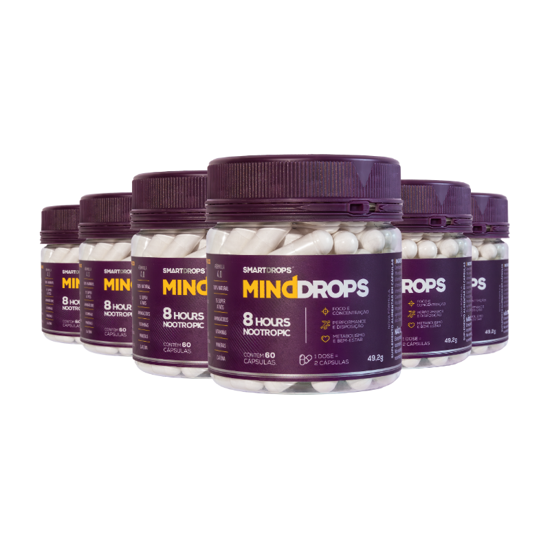 Kit 6 MindDrops | 360 Cápsulas