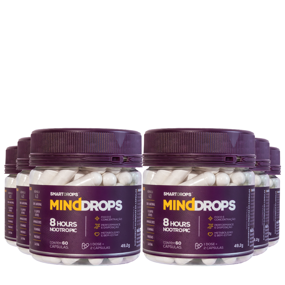 Kit 6 MindDrops | 360 Cápsulas