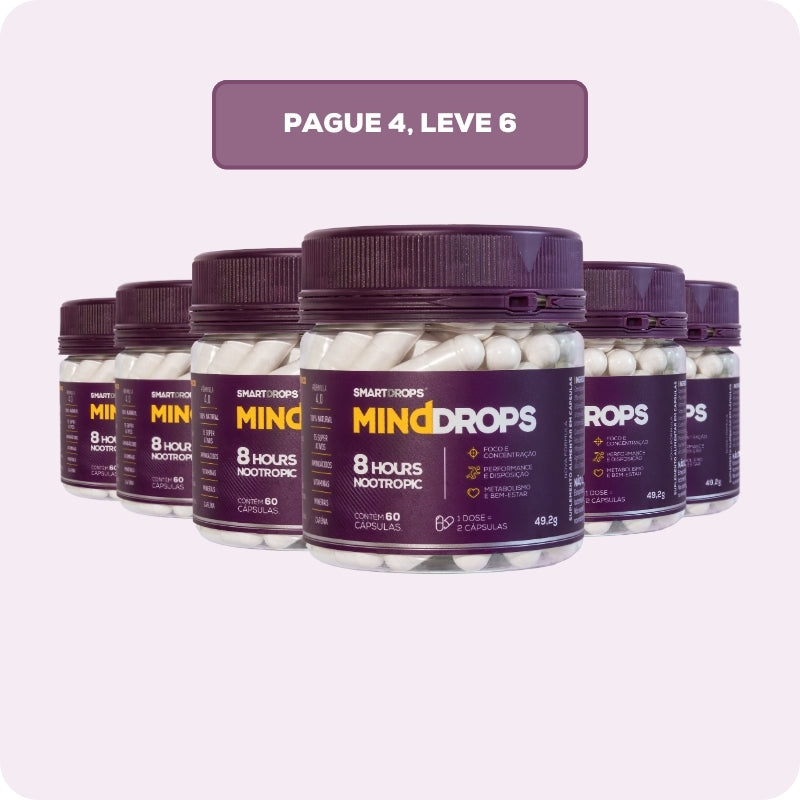 Kit 6 MindDrops | 360 Cápsulas