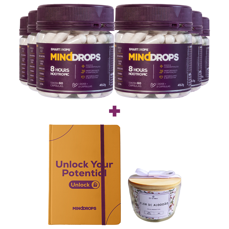 Kit 6 MindDrops | 360 Cápsulas
