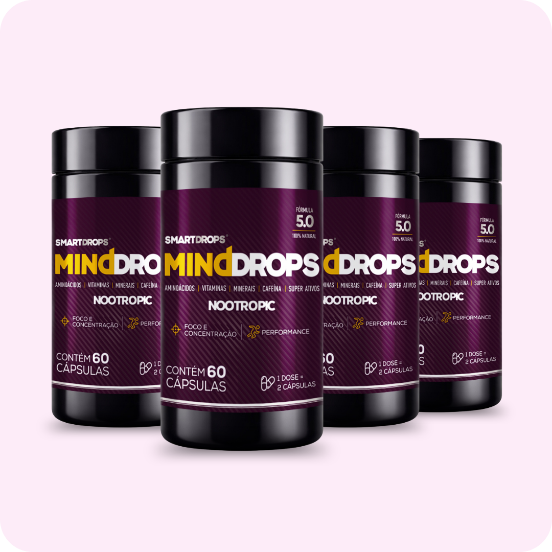 Kit 4 MindDrops | 240 Cápsulas