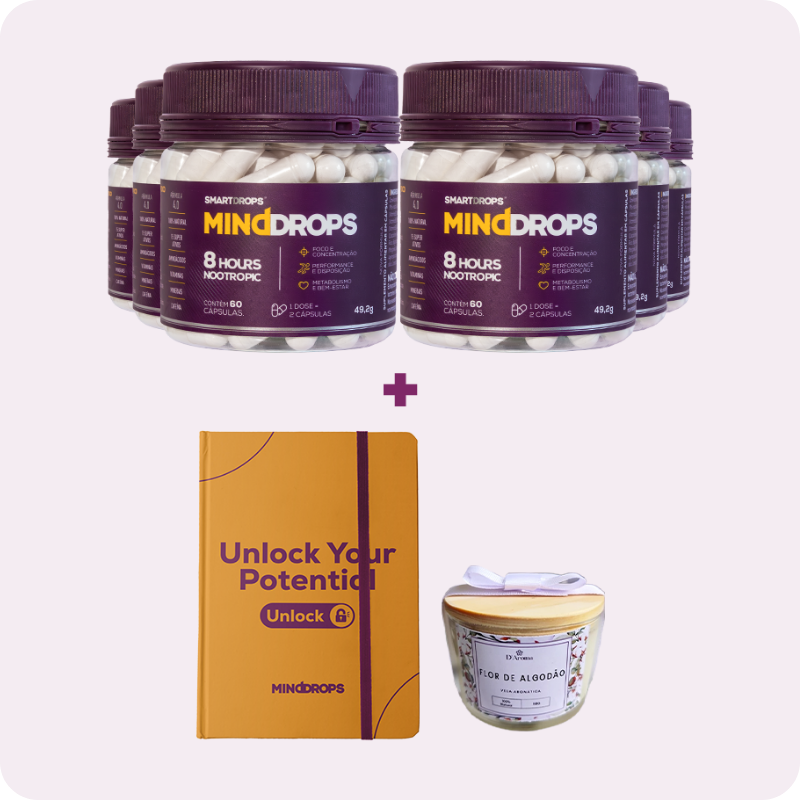 Kit 6 MindDrops | 360 Cápsulas